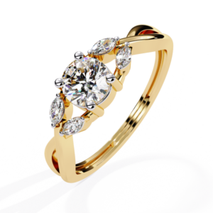 Jewel Kiss Statement Ring