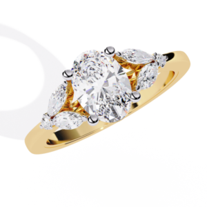 Opulent Orbit Gem Ring