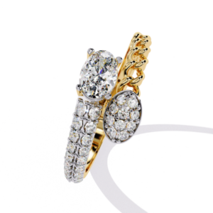Sunset Whisper Cocktail Ring