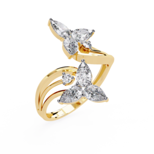 Celestial Glamour Cocktail Ring